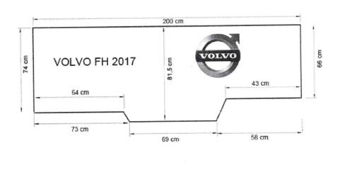 Volvo - FH2017 - LKW Matratze