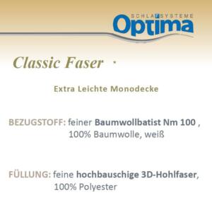 Classic-Faser-leicht
