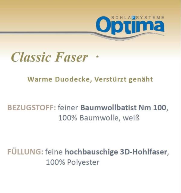 Classic-Faser-warm