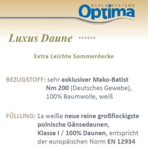 Daune-Luxus-leicht