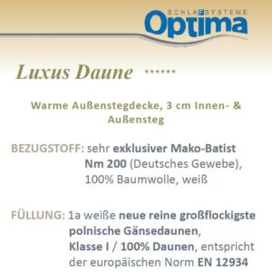 Daune-Luxus-warm