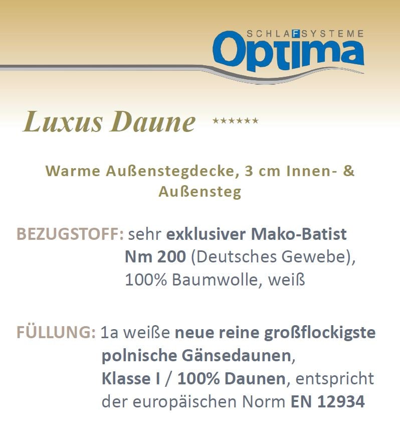 Daune-Luxus-warm