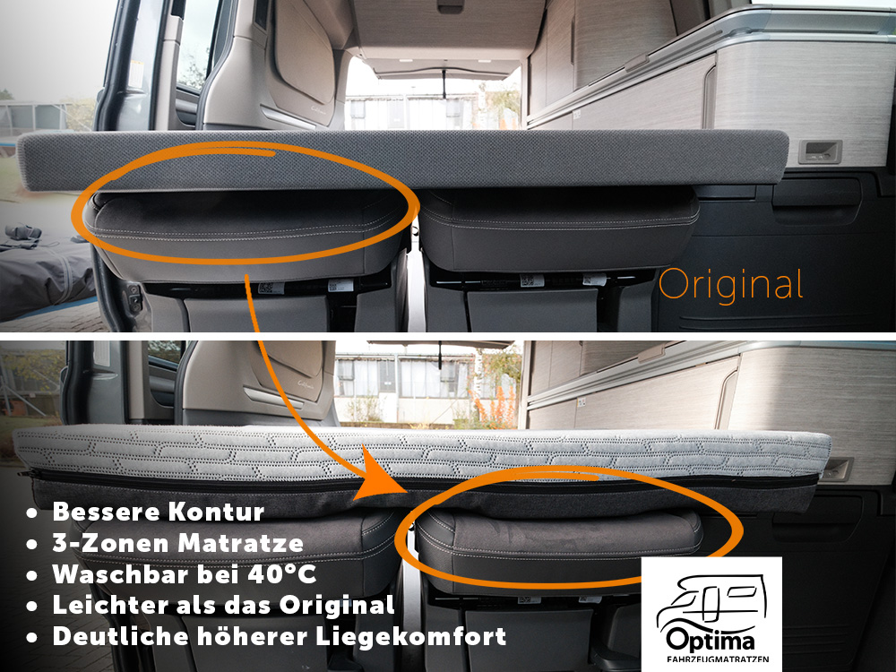 VW T7 Ocean Beach Klappmatratze